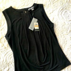 Elegant & classic Karl Lagerfeld Paris sleeveless blouse